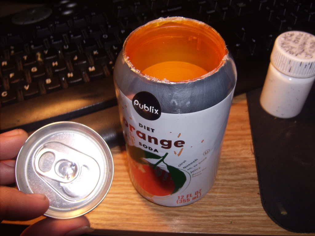hiding your weed in a soda can