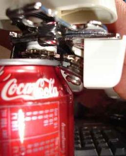 hiding your weed Cutting top off can with can opener